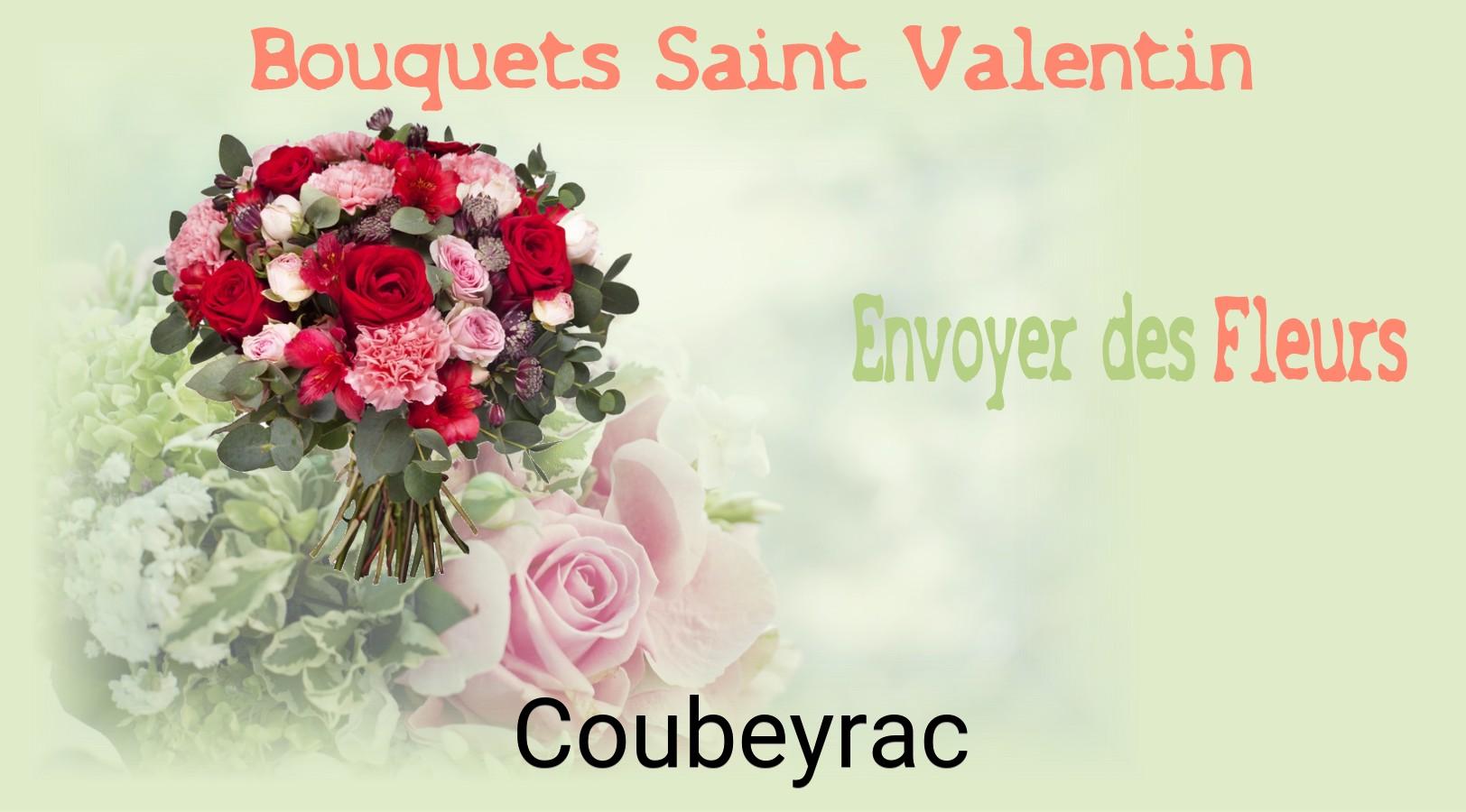 Roses de Saint-Valentin livrées à Coubeyrac